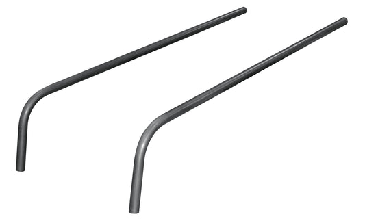 Roll Cage - Strut Kit - Weld-On - Forward Strut - Pre Bent - 65 in Long - 14 in Leg - 1.5 in OD - 0.095 in Wall - Steel - Natural - Pair