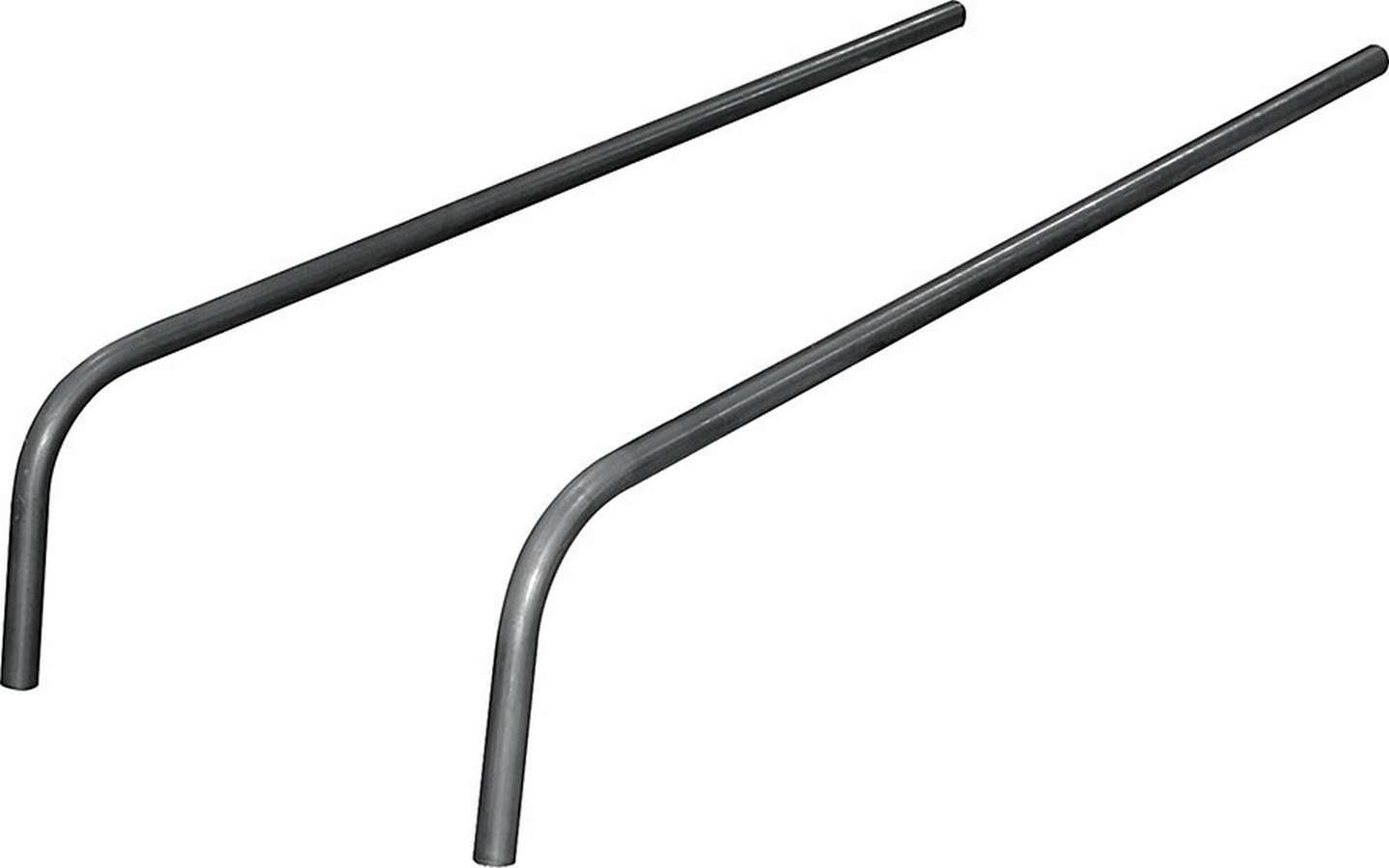 Roll Cage - Strut Kit - Weld-On - Forward Strut - Pre Bent - 65 in Long - 14 in Leg - 1.625 in OD - 0.134 in Wall - Steel - Natural - Pair