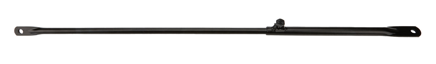 Body / Spoiler Brace - Telescoping - 21 to 26 in Long - Aluminum - Black Paint - Each