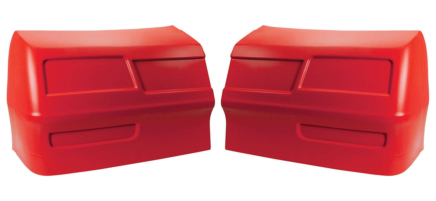 Nose - 2-Piece Complete - Plastic - Red - Chevy Monte Carlo SS 1983-88 - Kit