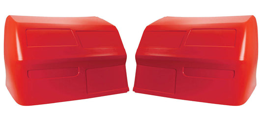 Nose - MD3 - 2-Piece Complete - Plastic - Red - Chevy Monte Carlo SS 1983-88 - Kit