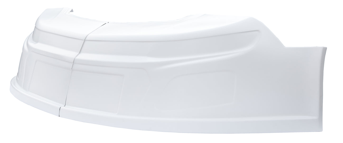 Nose - 2-Piece Complete - Plastic - White - Chevrolet Camaro - 2019 Short Track - Kit