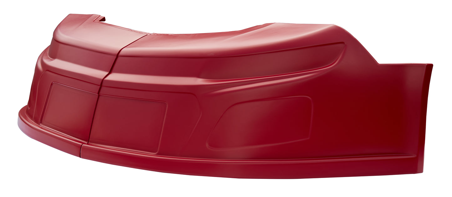Nose - 2-Piece Complete - Plastic - Red - Chevrolet Camaro - 2019 Short Track - Kit