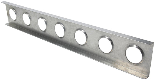 Body Support Panel - 30 in Long - 4.5 in Tall - 1 in Flange - Aluminum - Natural - Each