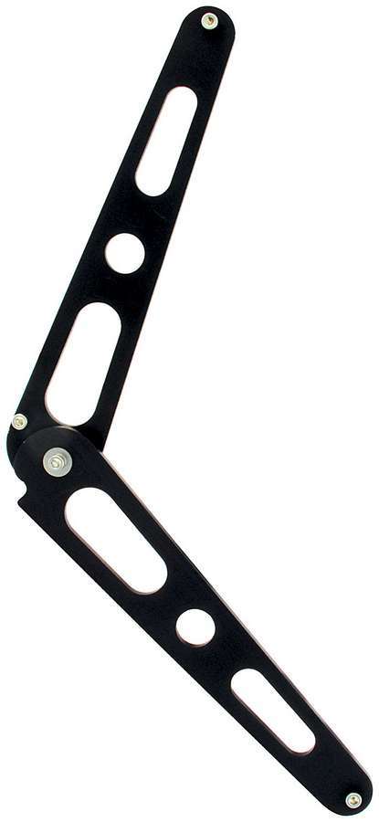 Hood Prop - Aluminum - Black Anodized - Each