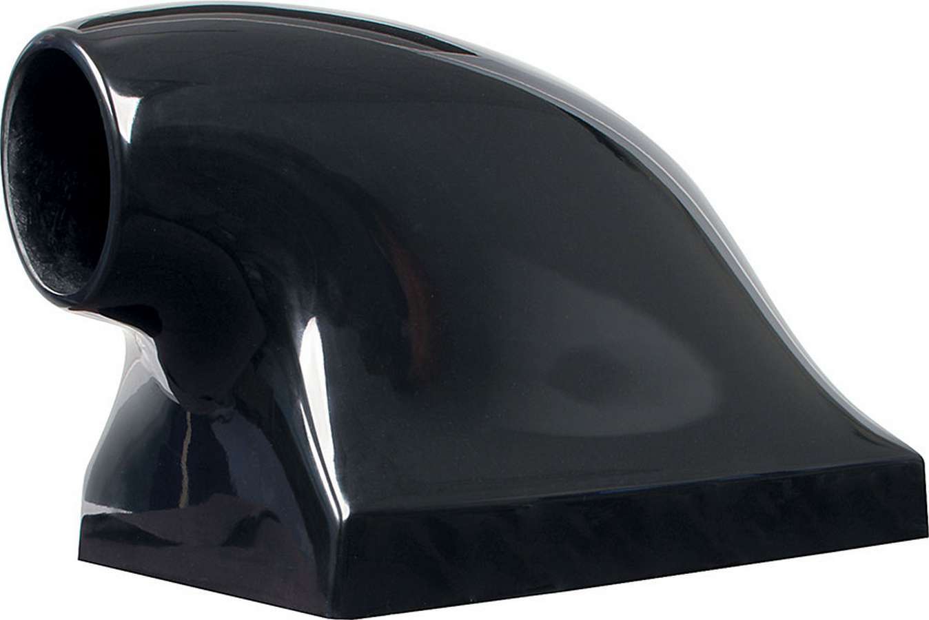 Hood Scoop - Dragster - 15.5 in Tall - 14 in Wide - 25.5 in Long - Fiberglass - Black - Each