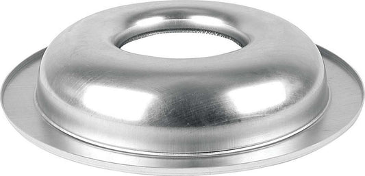 Air Cleaner Base - 14 in Round - 5-1/8 in Carb Flange - Drop Base - Lightweight - Aluminum - Natural - Each