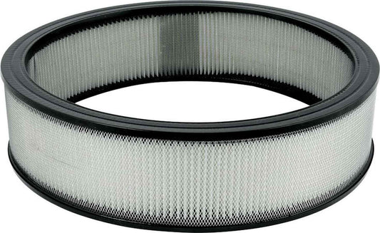 Air Filter Element - Round - 14 in Diameter - 3.5 in Tall - Paper - White - Each