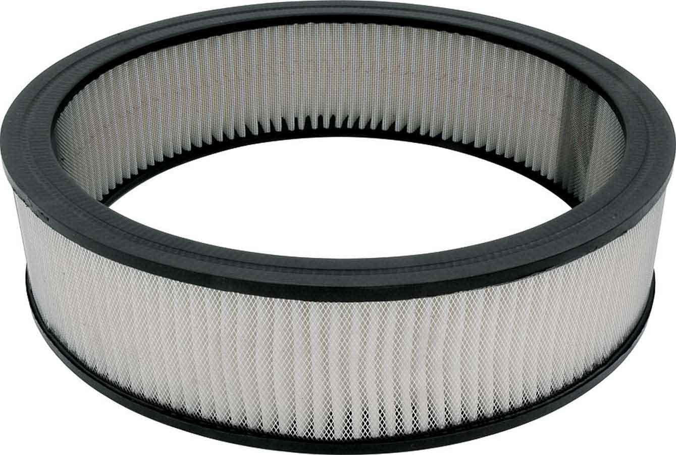 Air Filter Element - Round - 16 in Diameter - 4 in Tall - Paper - White - Each