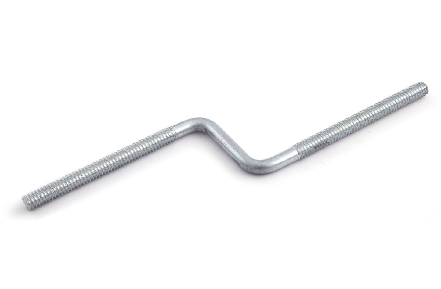 Air Cleaner Stud - Offset - 5/16-18 in Thread - 6 in Long - Steel - Zinc Oxide - Each