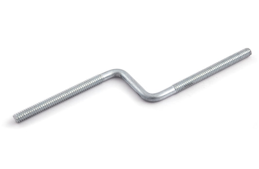 Air Cleaner Stud - Offset - 5/16-18 in Thread - 6 in Long - Steel - Zinc Oxide - Each