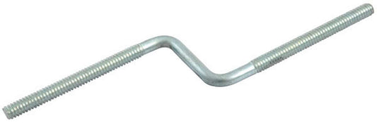 Air Cleaner Stud - Offset - 1/4-20 in Thread - 6 in Long - Steel - Zinc Oxide - Each