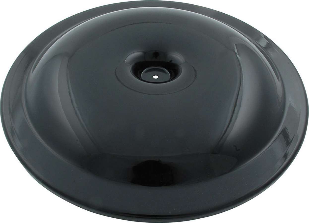 Air Cleaner Lid - 14 in Round - Aluminum - Black Paint - Each