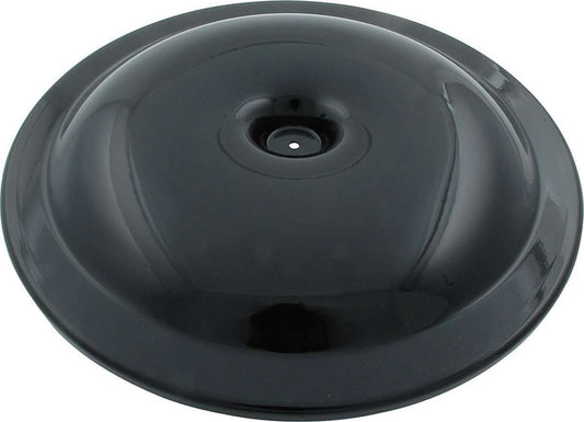 Air Cleaner Lid - 14 in Round - Aluminum - Black Paint - Each