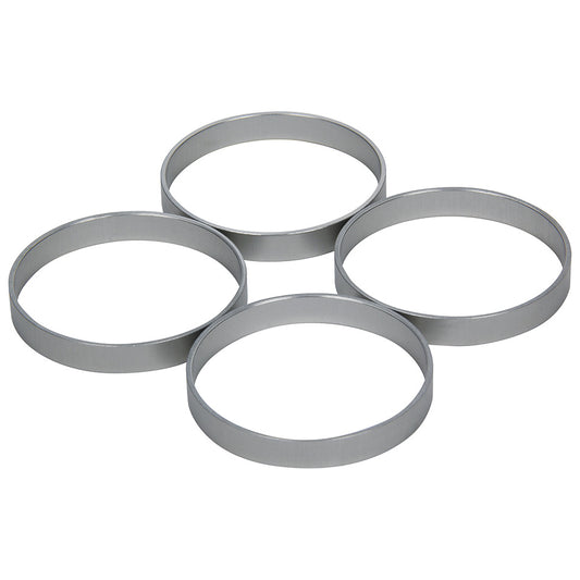 Restrictor Plate Inserts - 1.690 in ID - Aluminum - Natural - Allstar 1/2 in Restrictor Plate - Set of 4