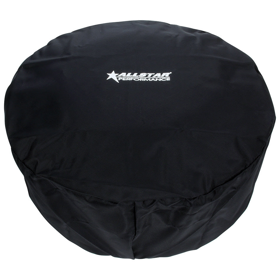 Scrub Bag - Water Repellent Cover - 14 in OD - 3 to 6 in Tall - Top Cover - Allstar Logo - Polyester - Black - 14 in Washable Filters - Each