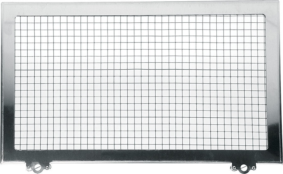 Radiator Rock Screen - 20-1/2 x 12 in - Aluminum - Natural - Sprint Car - Each