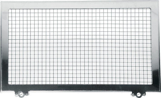 Radiator Rock Screen - 20-1/2 x 12 in - Aluminum - Natural - Sprint Car - Each