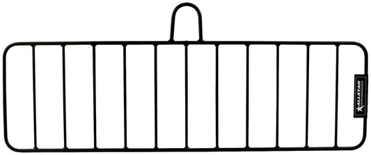 Rock Screen - 25 x 7-1/2 in - 2 in Wide Slots - Steel - Black Powder Coat - Sprint Car - Each
