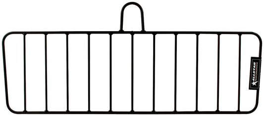 Rock Screen - 23-1/2 x 7-1/2 in - 2 in Wide Slots - Steel - Black Powder Coat - Mini Sprint Car - Each