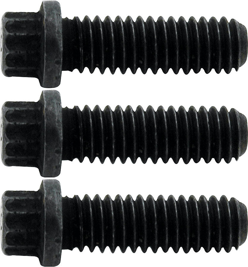 Mandrel Drive Bolt - 5/16-18 in Bolt - 1 in Long - Hex Head - Steel - Black Oxide - Mandrel Kits - Set of 3