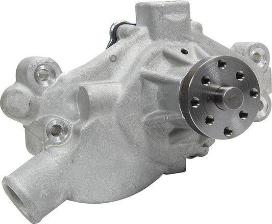 Water Pump - Mechanical - 3/4 in Pilot - Short Design - Aluminum - Natural - Small Block Chevy - Each