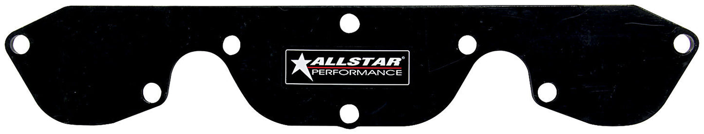 Engine & Accessories Port Blockoff - 1-Piece - 1/4 in Thick - Plastic - Black - SB2 - Pair