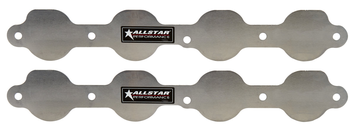 Engine & Accessories Port Blockoff - 1-Piece - Aluminum - Natural - GM LS-Series - Pair