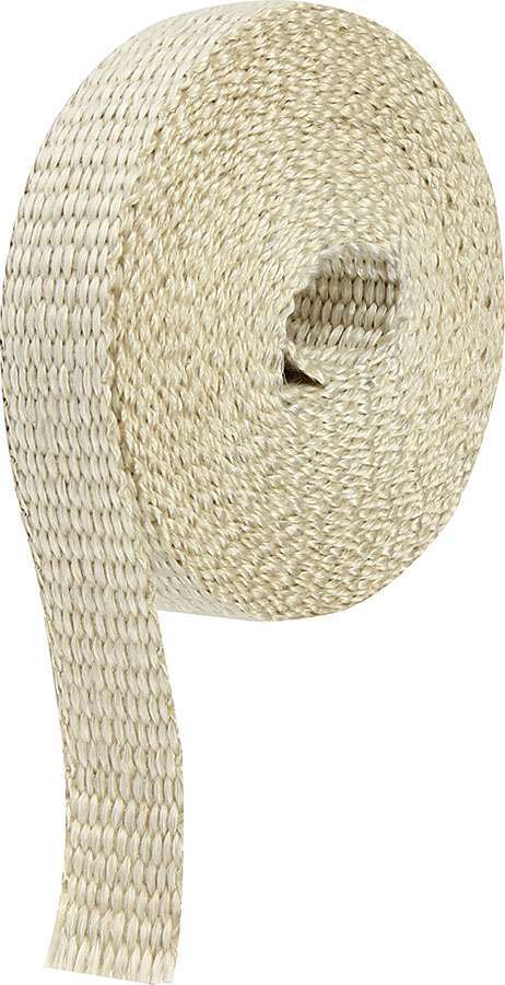 Engine & Accessories Wrap - 1 in Wide - 25 ft Roll - Woven Fiberglass - Natural - Each