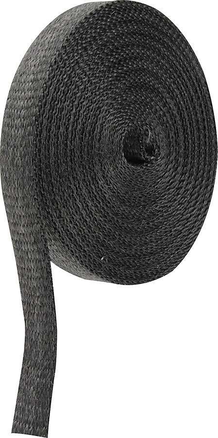 Engine & Accessories Wrap - 1 in Wide - 50 ft Roll - Woven Fiberglass - Black - Each