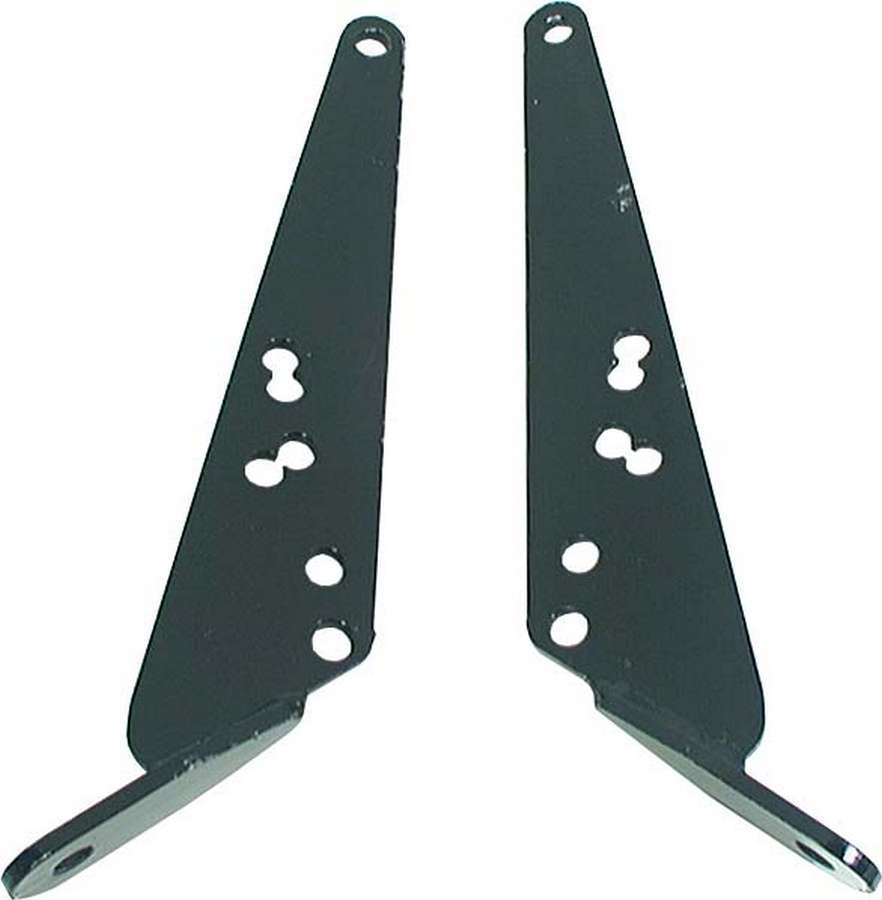 Motor Mount - Bolt-On - Steel - Black Powder Coat - Rear - Small Block Ford - Pair
