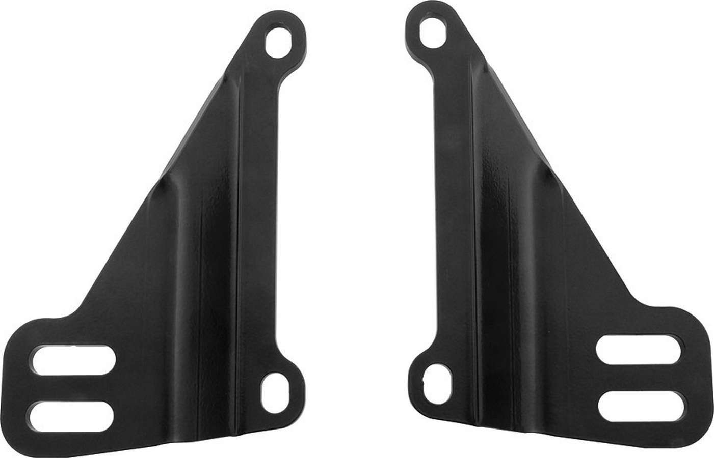Motor Mount - Bolt-On - Steel - Black Powder Coat - Front - Small Block Ford - Pair