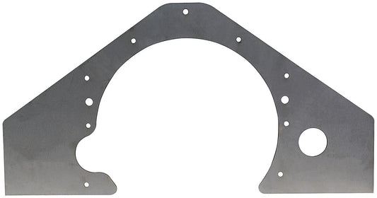 Motor Plate - Mid - 0.090 in Thick - Steel - Natural - GM V8 - Each