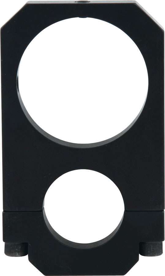 Fuel Filter Bracket - Clamp-On - 1-1/4 in OD Tubes - 2 in Diameter - Aluminum - Black Anodized - Each