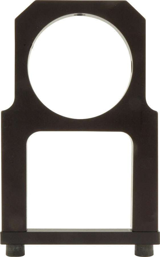 Fuel Filter Bracket - Clamp-On - 2 in Square Tubes - 2 in Diameter - Aluminum - Black Anodized - Each