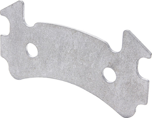 Brake Pad Spacer - 0.100 in Thick - Aluminum - Natural - GM Metric Calipers - Each