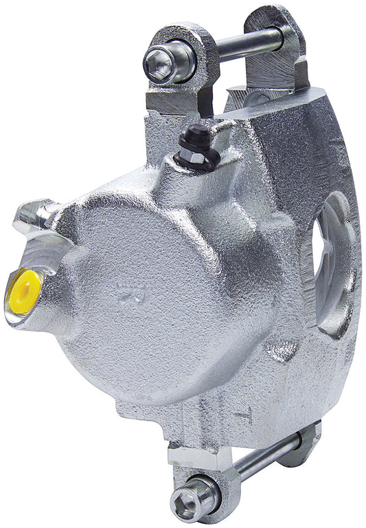 Brake Caliper - Passenger Side - Large GM - 1 Piston - Cast Iron - Natural - 2.813 in Bore - 1.000 in Thick Rotor Maximum - 7.060 Floating Mount - Each