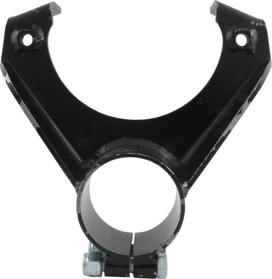 Brake Caliper Bracket - Rear - Clamp-On - 3 in OD Axle Tube - Steel - Black Paint - Large GM Caliper - Each