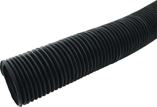 Air or Brake Duct Hose - 3 in Diameter - 10 ft - 275 Degrees - Thermoplastic Rubber Hose - Black - Each