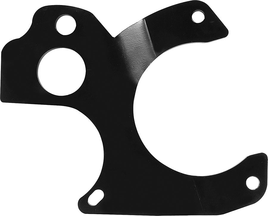 Brake Caliper Bracket - Rear - Driver Side Mount - Bolt-On - Steel - Black Paint - 7.5 in - GM 10-Bolt - GM Caliper - Each