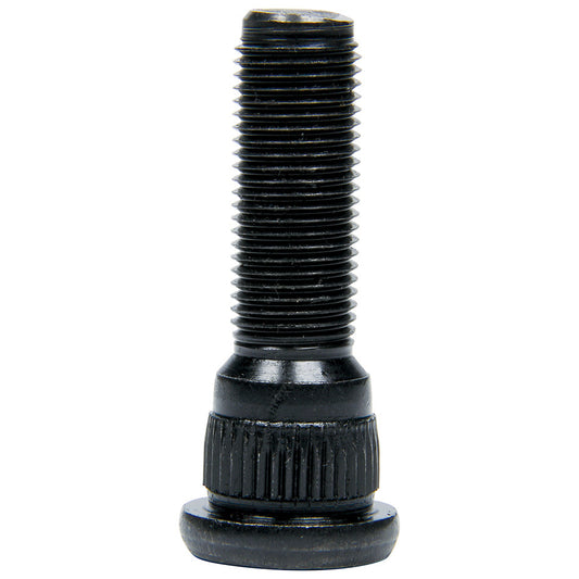 Wheel Stud - 1/2-20 in Thread - 1.875 in Long - 0.685 in Knurl - Steel - Zinc Oxide - Set of 5
