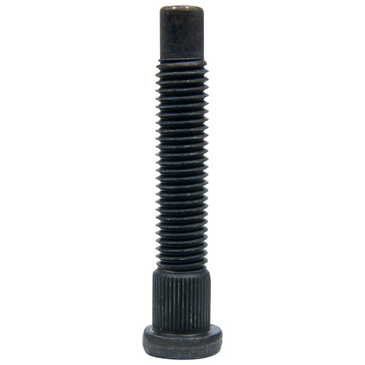 Wheel Stud - 5/8-11 in Thread - 3.750 in Long - 0.690 in Knurl - Steel - Black Oxide - Set of 5