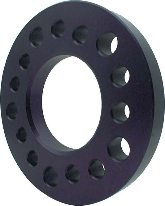 Wheel Spacer - 5 x 4.50 / 4.75 / 5.00 in Bolt Pattern - 3/4 in Thick - Aluminum - Black Anodized - Each