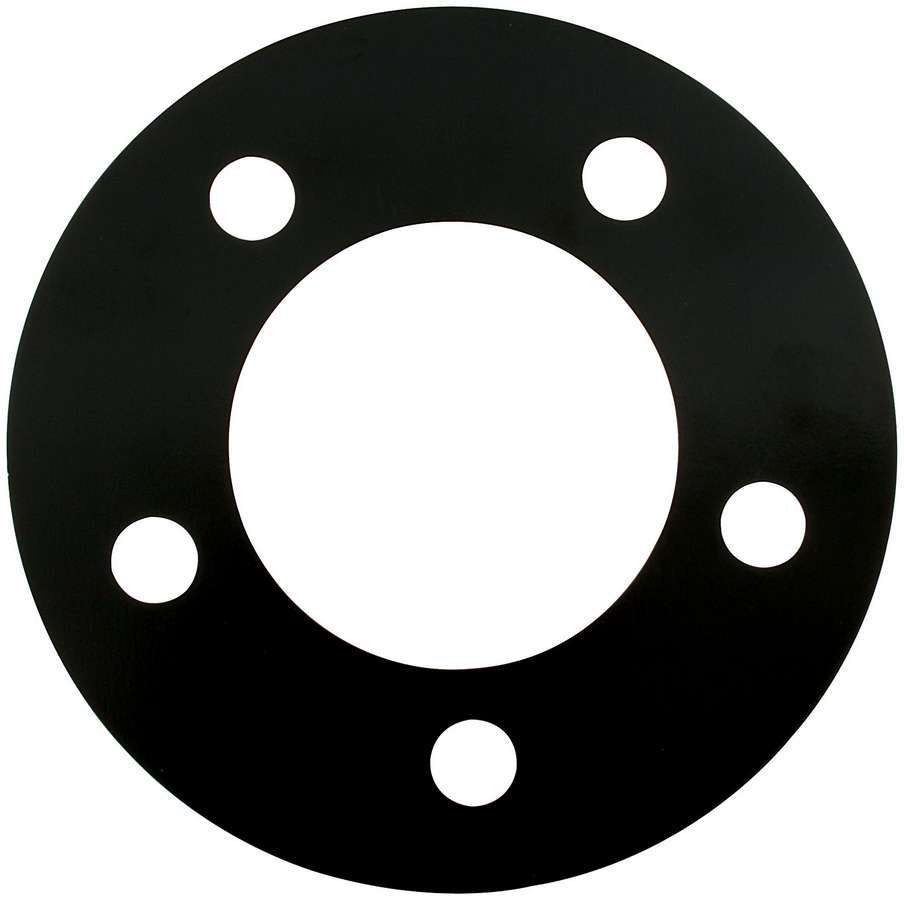 Wheel Spacer - 5 x 5.00 in Bolt Pattern - 1/16 in Thick - Steel - Black Paint - Each