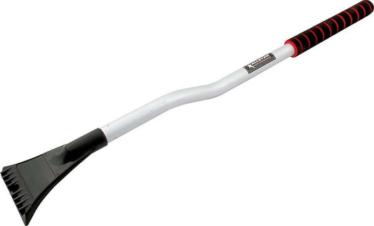 Mud Scraper - 32 in Long - Foam Grip - Aluminum / Plastic - Black / Gray - Each