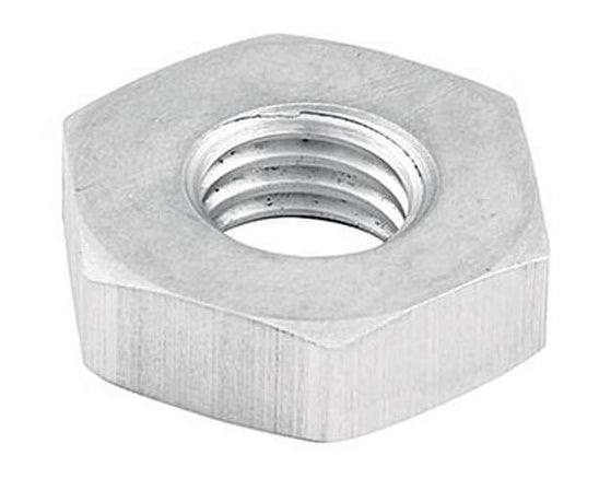 Wheel Spacer - Wide 5 - 5/8-11 Threaded - 3/8 in Thick - Aluminum - Clear Anodized - Set of 5