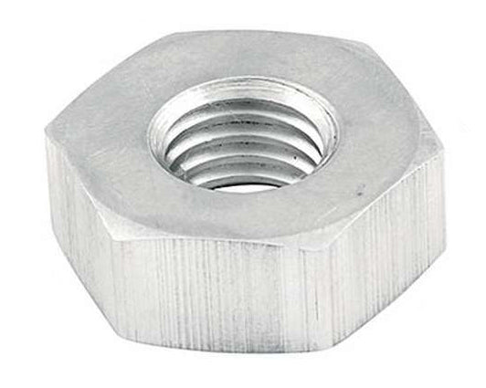 Wheel Spacer - Wide 5 - 5/8-11 Threaded - 1/2 in Thick - Aluminum - Clear Anodized - Set of 5