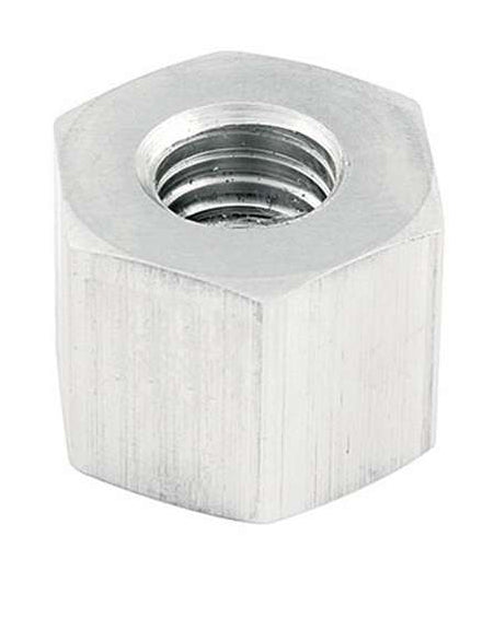 Wheel Spacer - Wide 5 - 5/8-11 Threaded - 1 in Thick - Aluminum - Clear Anodized - Set of 5
