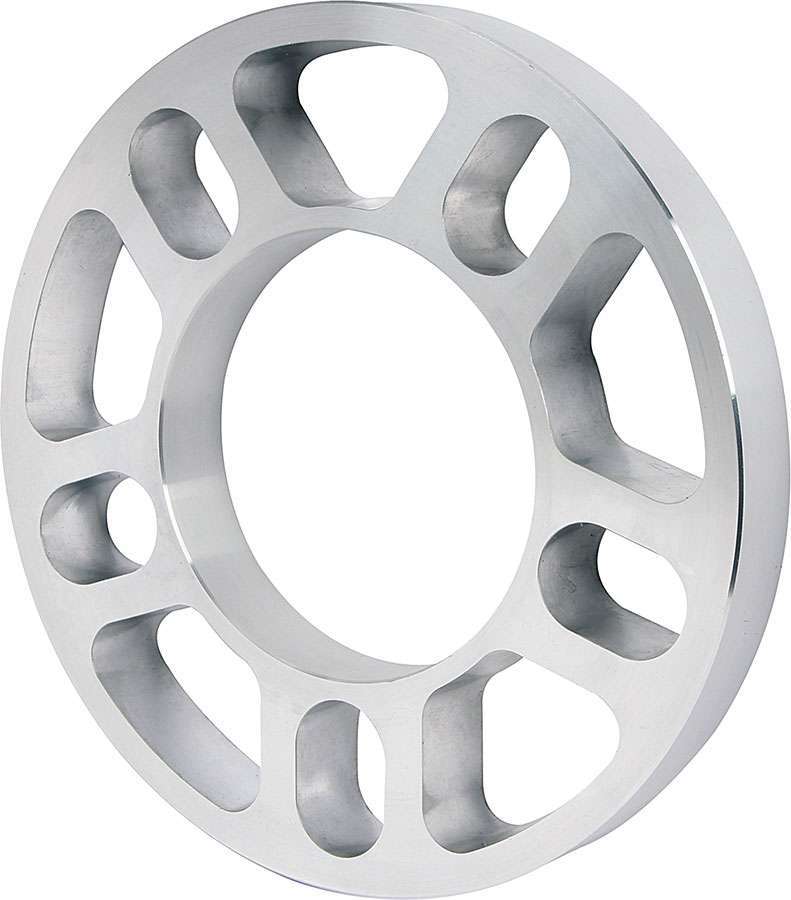 Wheel Spacer - 5 x 4.50 / 4.75 / 5.00 in Bolt Pattern - 3/4 in Thick - Aluminum - Clear Anodized - Each