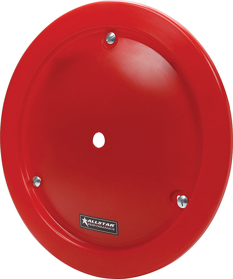 Mud Cover - Mounting Hardware Included - Plastic - Red - 15 in Beadlock Wheels - Kit